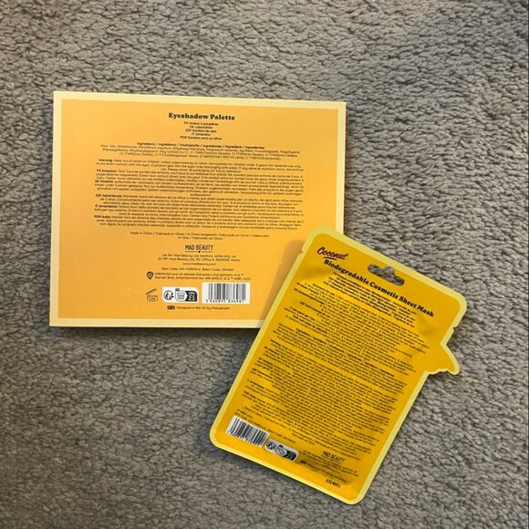 Mad Beauty Gremlins Eyeshadow Palette & Sheet Mask - Picture 2 of 3